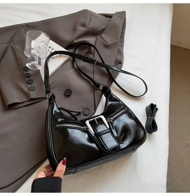 Black Belt Buckle Crossbody Bag for Women 2024 — feature 24