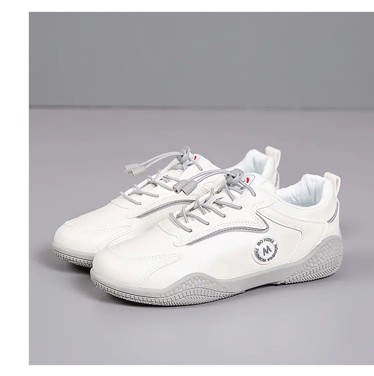 2026 New Spring and Autumn Stylish White Sneakers, Non-Slip and Wear-Resistant, Lightweight Soft-Soled Women's Casual Shoes — feature 19