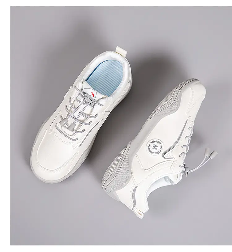 2026 New Spring and Autumn Stylish White Sneakers, Non-Slip and Wear-Resistant, Lightweight Soft-Soled Women's Casual Shoes — feature 20