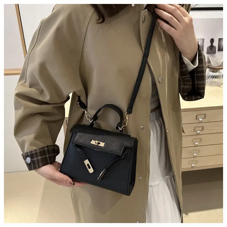 2024 New Mori Textured Kelly Shoulder Crossbody Bag — feature 23