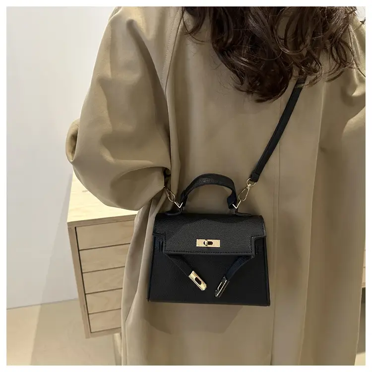 2024 New Mori Textured Kelly Shoulder Crossbody Bag — feature 24