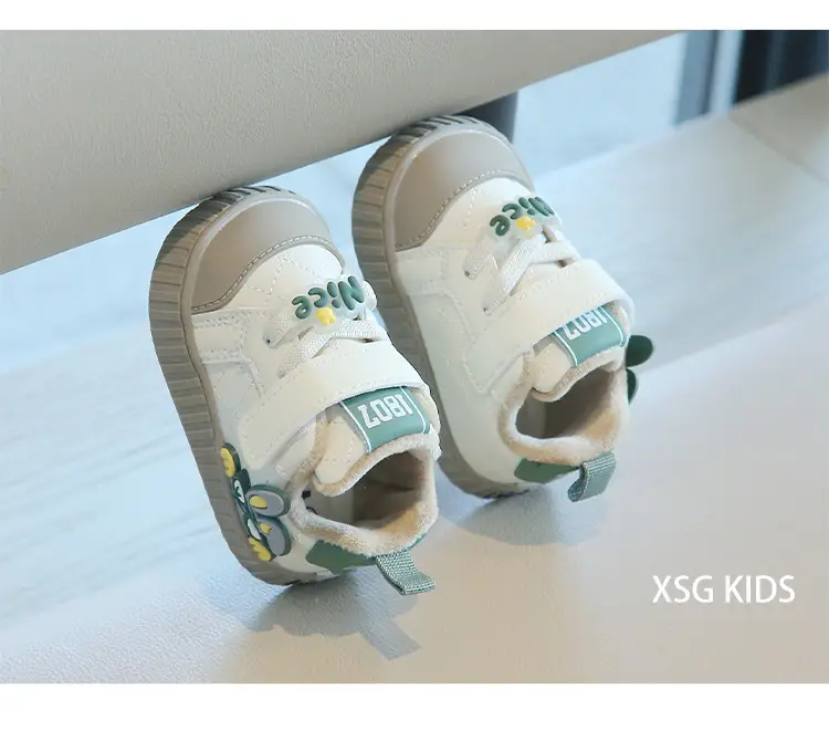 Winter new cotton shoes men baby toddler shoes soft bottom baby shoes 0 a 1 year old key shoes women's treasure cotton shoes cartoon — feature 13