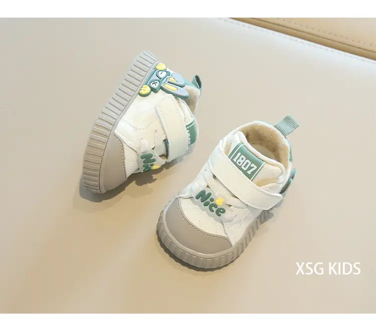 Winter new cotton shoes men baby toddler shoes soft bottom baby shoes 0 a 1 year old key shoes women's treasure cotton shoes cartoon — feature 14