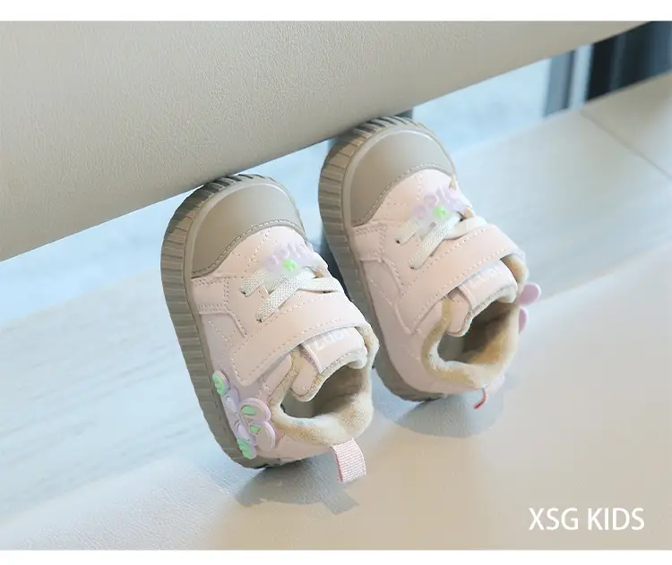 Winter new cotton shoes men baby toddler shoes soft bottom baby shoes 0 a 1 year old key shoes women's treasure cotton shoes cartoon — feature 18