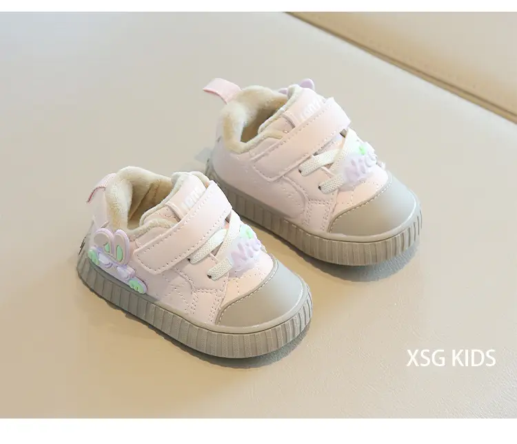 Winter new cotton shoes men baby toddler shoes soft bottom baby shoes 0 a 1 year old key shoes women's treasure cotton shoes cartoon — feature 21