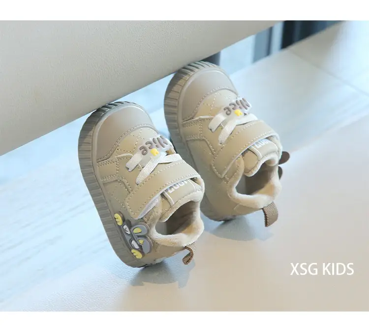 Winter new cotton shoes men baby toddler shoes soft bottom baby shoes 0 a 1 year old key shoes women's treasure cotton shoes cartoon — feature 23
