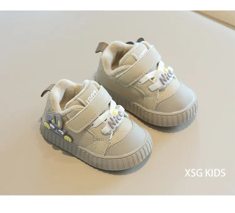 Winter new cotton shoes men baby toddler shoes soft bottom baby shoes 0 a 1 year old key shoes women's treasure cotton shoes cartoon — feature 26