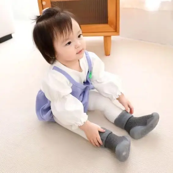 Baby Velvet Socks Autumn Winter Non-Slip Warm
