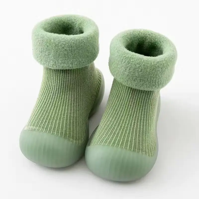 Baby Velvet Socks Autumn Winter Non-Slip Warm — feature 1