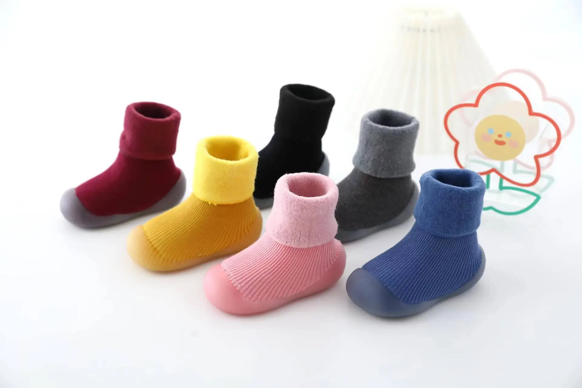 Baby Velvet Socks Autumn Winter Non-Slip Warm — feature 22