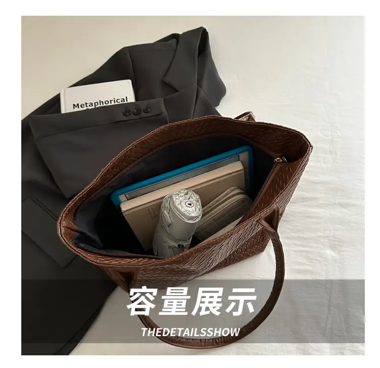 Korean Style Large Shoulder Tote Bag Women 2024 — feature 6