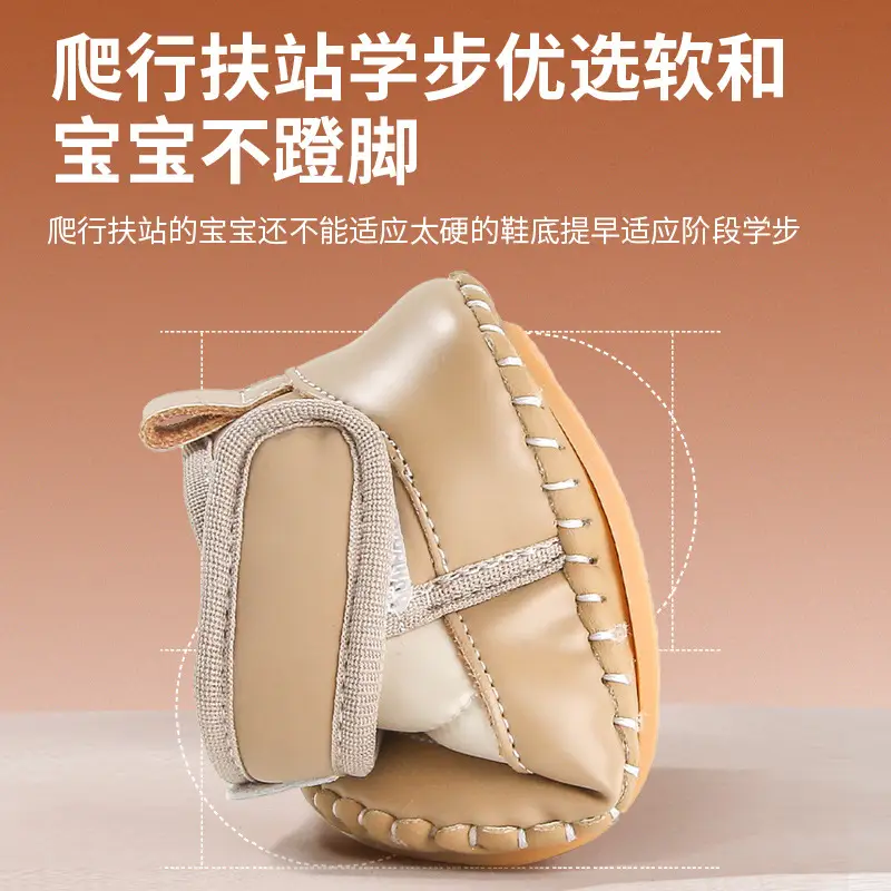 Baby Warm Fleece Slip-On Shoes for Newborns - Image 5