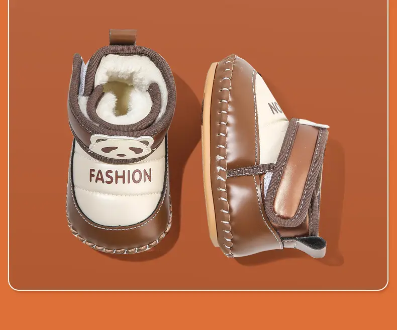 Baby Warm Fleece Slip-On Shoes for Newborns β feature 26