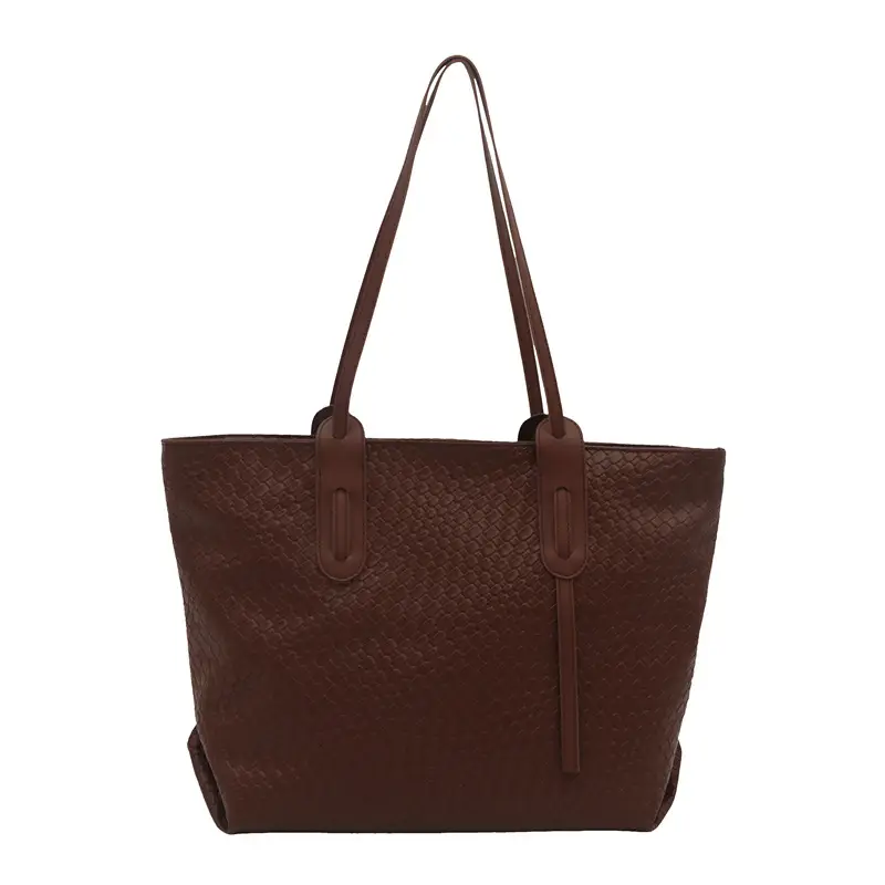Women's High-End Retro Tote Bag Large Capacity Shoulder Bag - Image 10