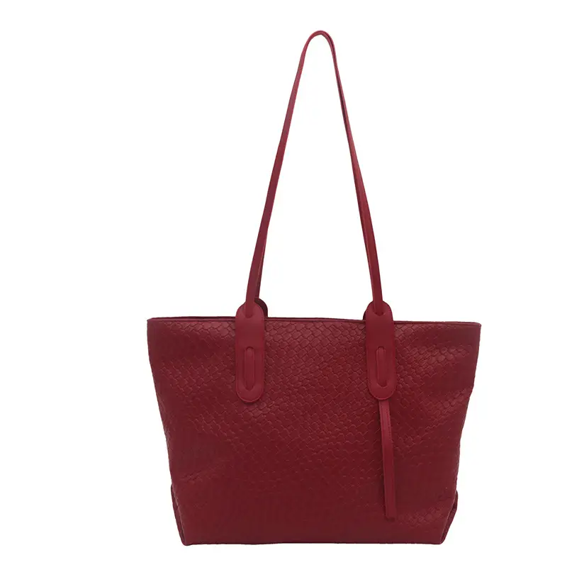 Women's High-End Retro Tote Bag Large Capacity Shoulder Bag - Image 3