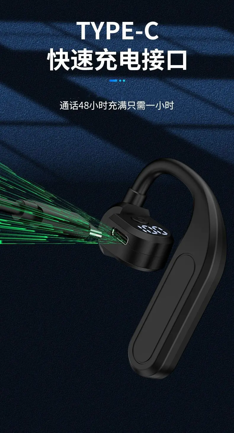 2024 Wireless Bluetooth Headset with LED Power Display — feature 10