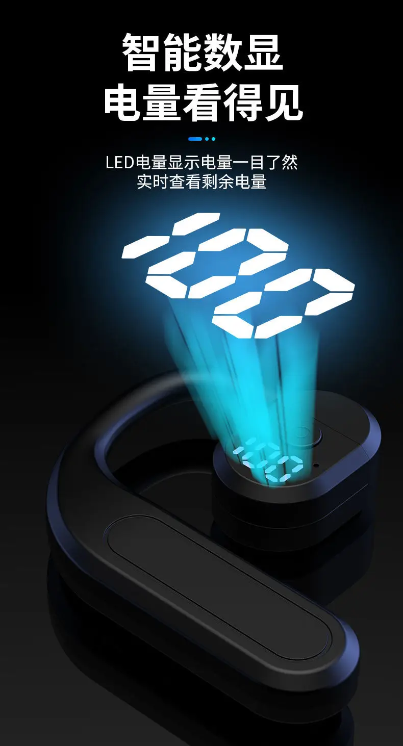 2024 Wireless Bluetooth Headset with LED Power Display — feature 11