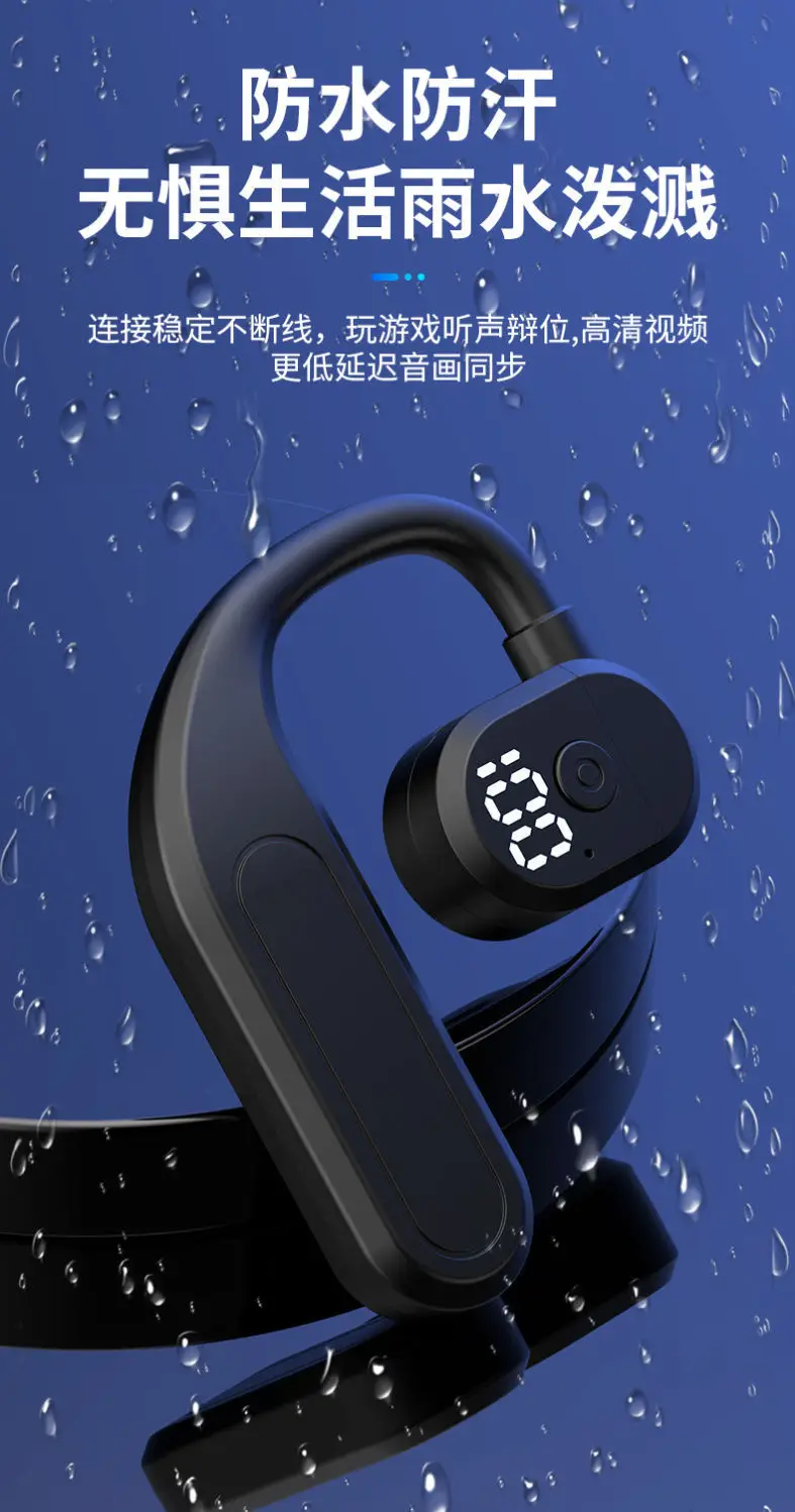 2024 Wireless Bluetooth Headset with LED Power Display — feature 4