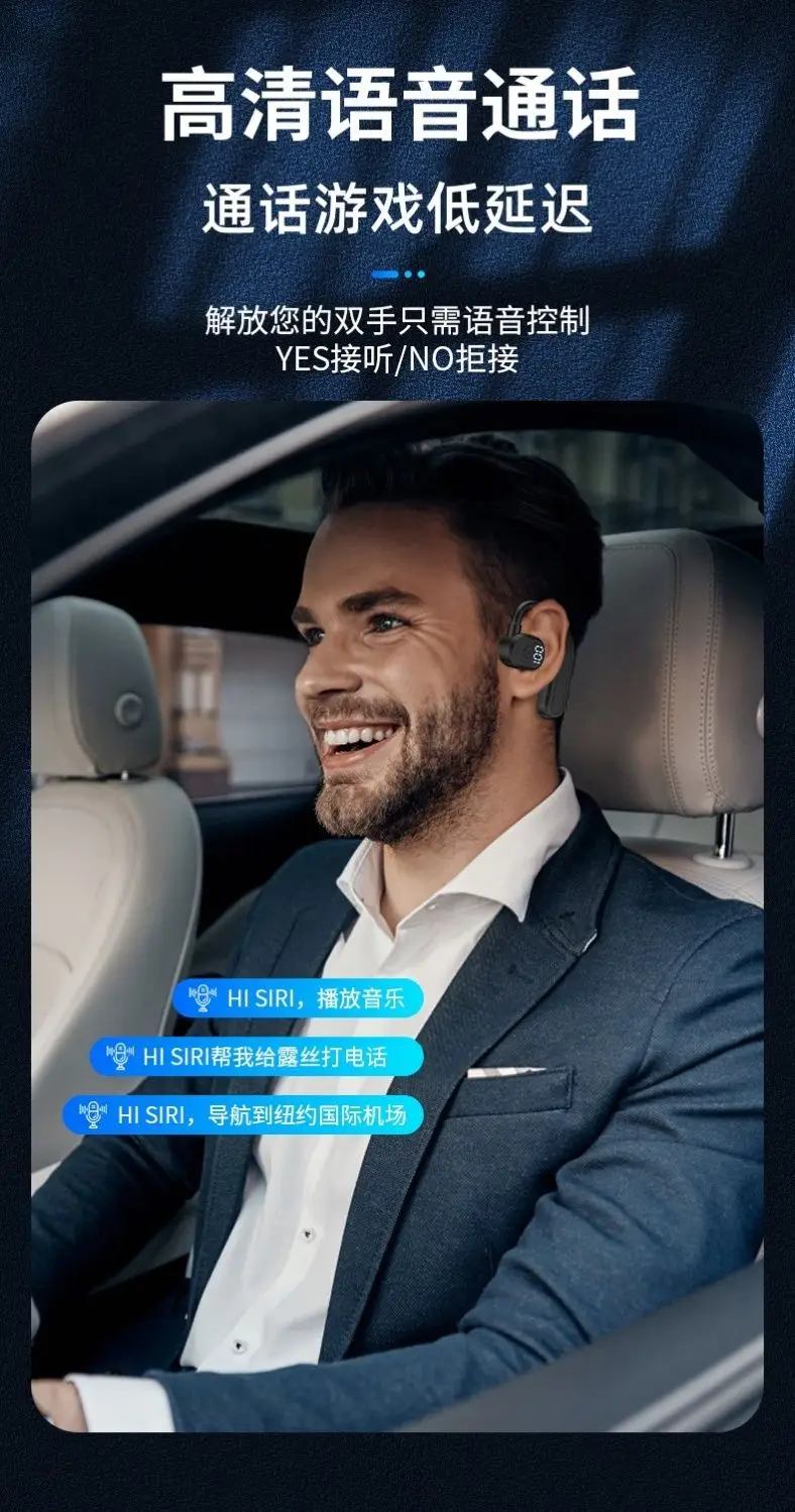 2024 Wireless Bluetooth Headset with LED Power Display — feature 6