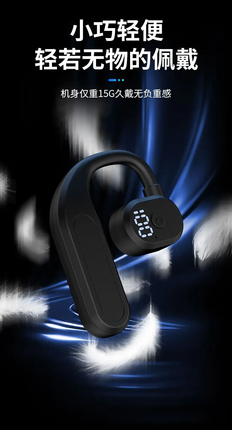 2024 Wireless Bluetooth Headset with LED Power Display — feature 9
