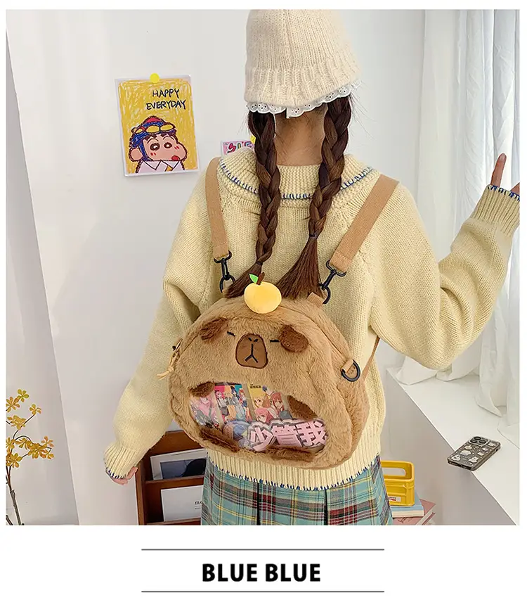 Cute Doll Plush Crossbody Bag for Girls 2024 — feature 10