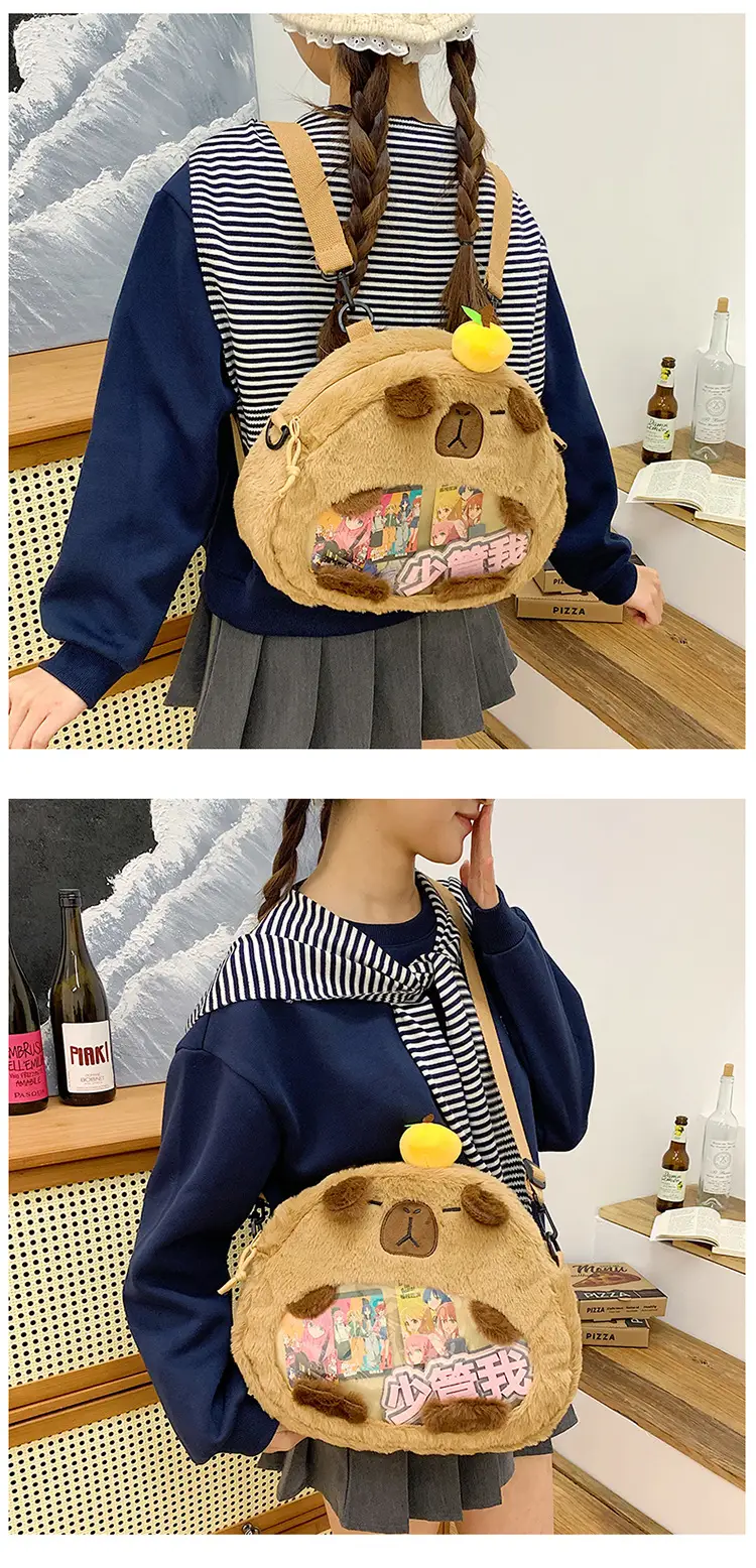 Cute Doll Plush Crossbody Bag for Girls 2024 — feature 18