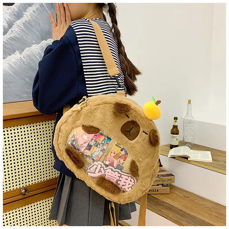 Cute Doll Plush Crossbody Bag for Girls 2024 — feature 26