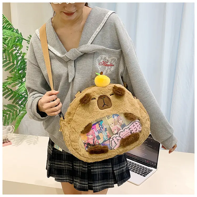 Cute Doll Plush Crossbody Bag for Girls 2024 — feature 27