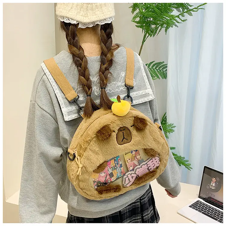 Cute Doll Plush Crossbody Bag for Girls 2024 — feature 30