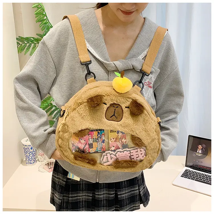 Cute Doll Plush Crossbody Bag for Girls 2024 — feature 34