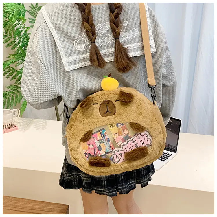 Cute Doll Plush Crossbody Bag for Girls 2024 — feature 37