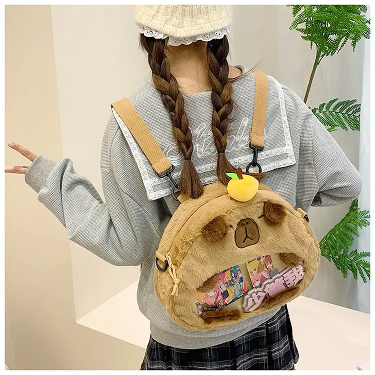 Cute Doll Plush Crossbody Bag for Girls 2024 — feature 38