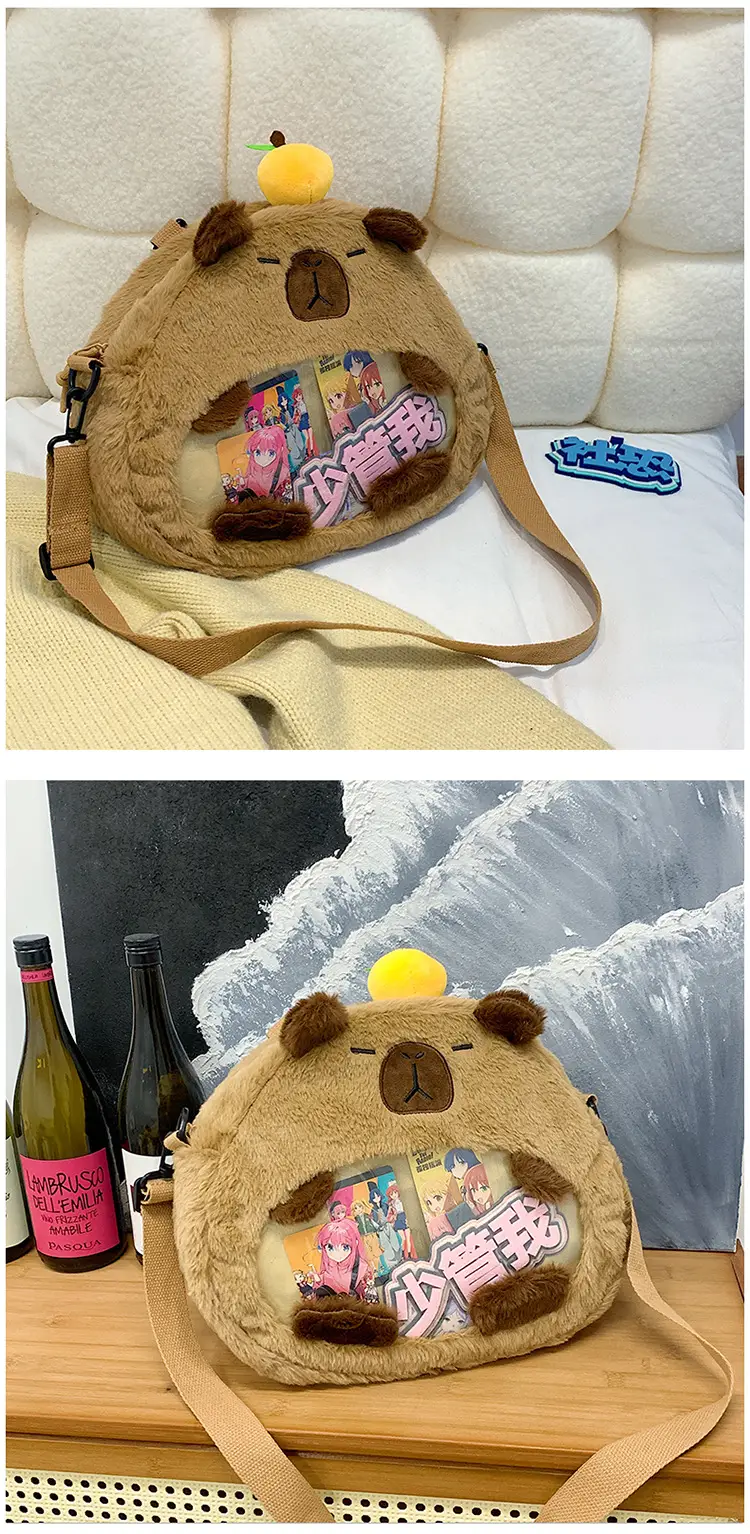 Cute Doll Plush Crossbody Bag for Girls 2024 — feature 40
