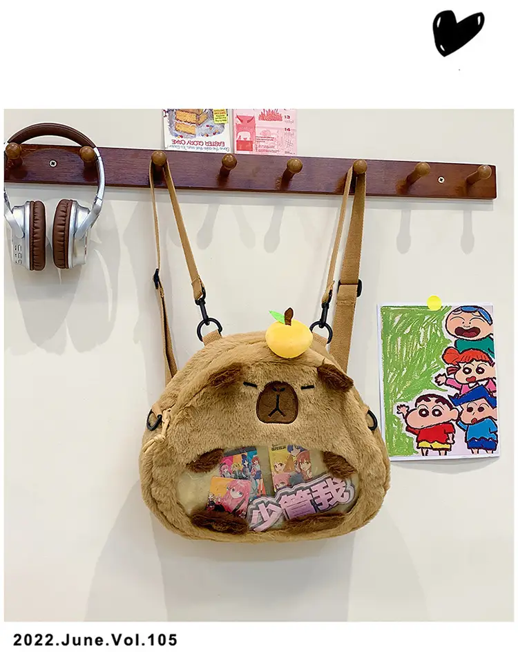 Cute Doll Plush Crossbody Bag for Girls 2024 — feature 44