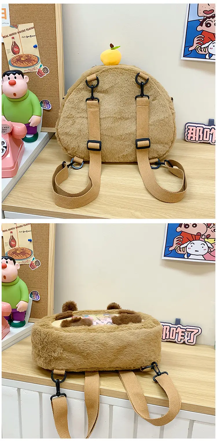 Cute Doll Plush Crossbody Bag for Girls 2024 — feature 46