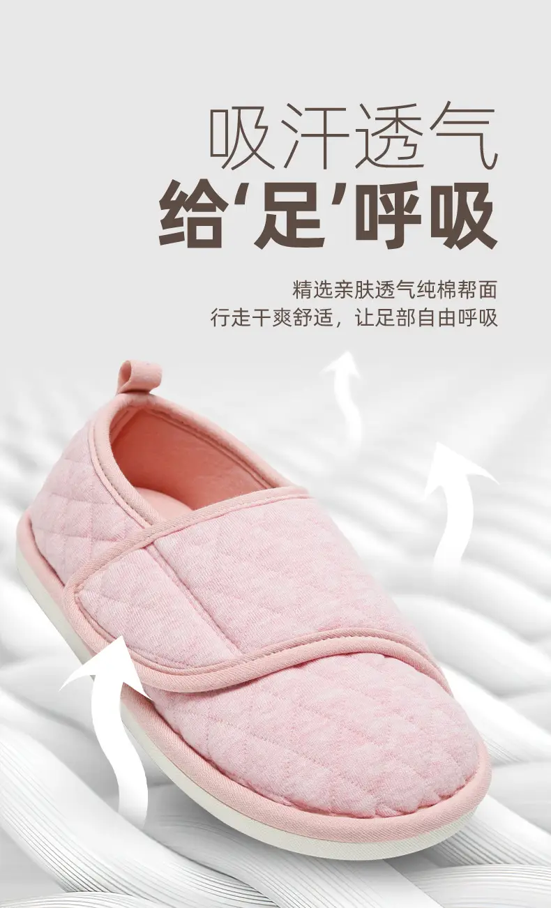 2025 Autumn and Winter New Warm Bag Heel Elderly Windproof and Waterproof Protective Outdoor Velcro Portable Cotton Slippers — feature 6