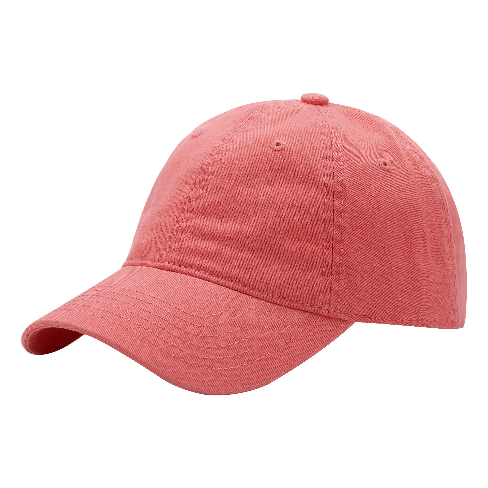 Pink Baseball Cap with Logo Customization 1-3 Day Sample - Image 34