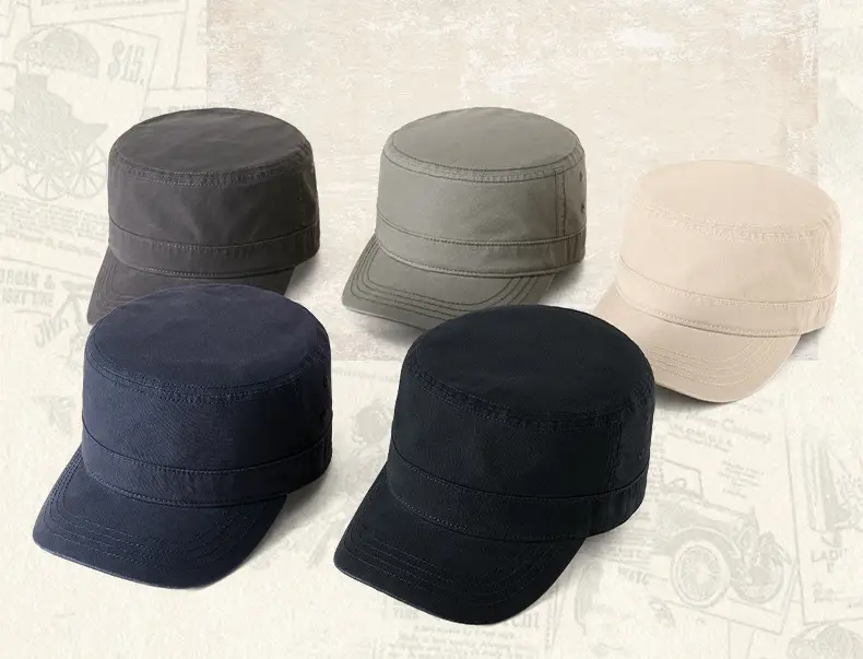 Grey Peaked Visor Hat for Men, Large Head, Sun Protection — feature 16
