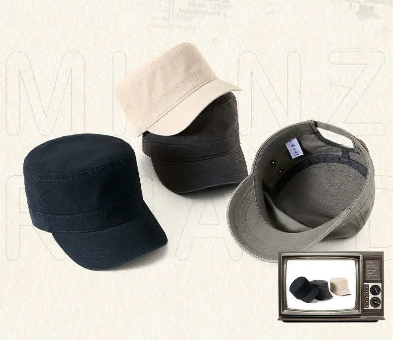 Grey Peaked Visor Hat for Men, Large Head, Sun Protection — feature 17