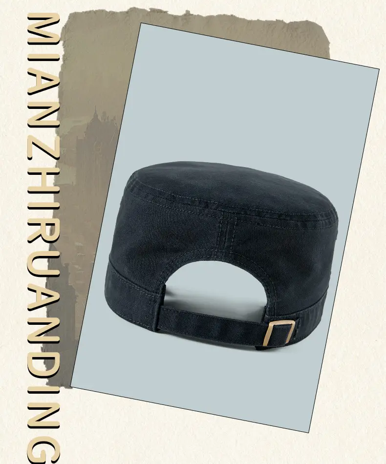 Grey Peaked Visor Hat for Men, Large Head, Sun Protection — feature 4