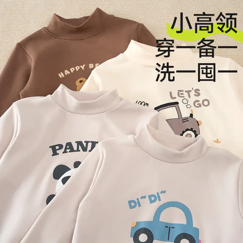 Children's Long Sleeve Thermal T-Shirt with Dinosaur Print - Image 8