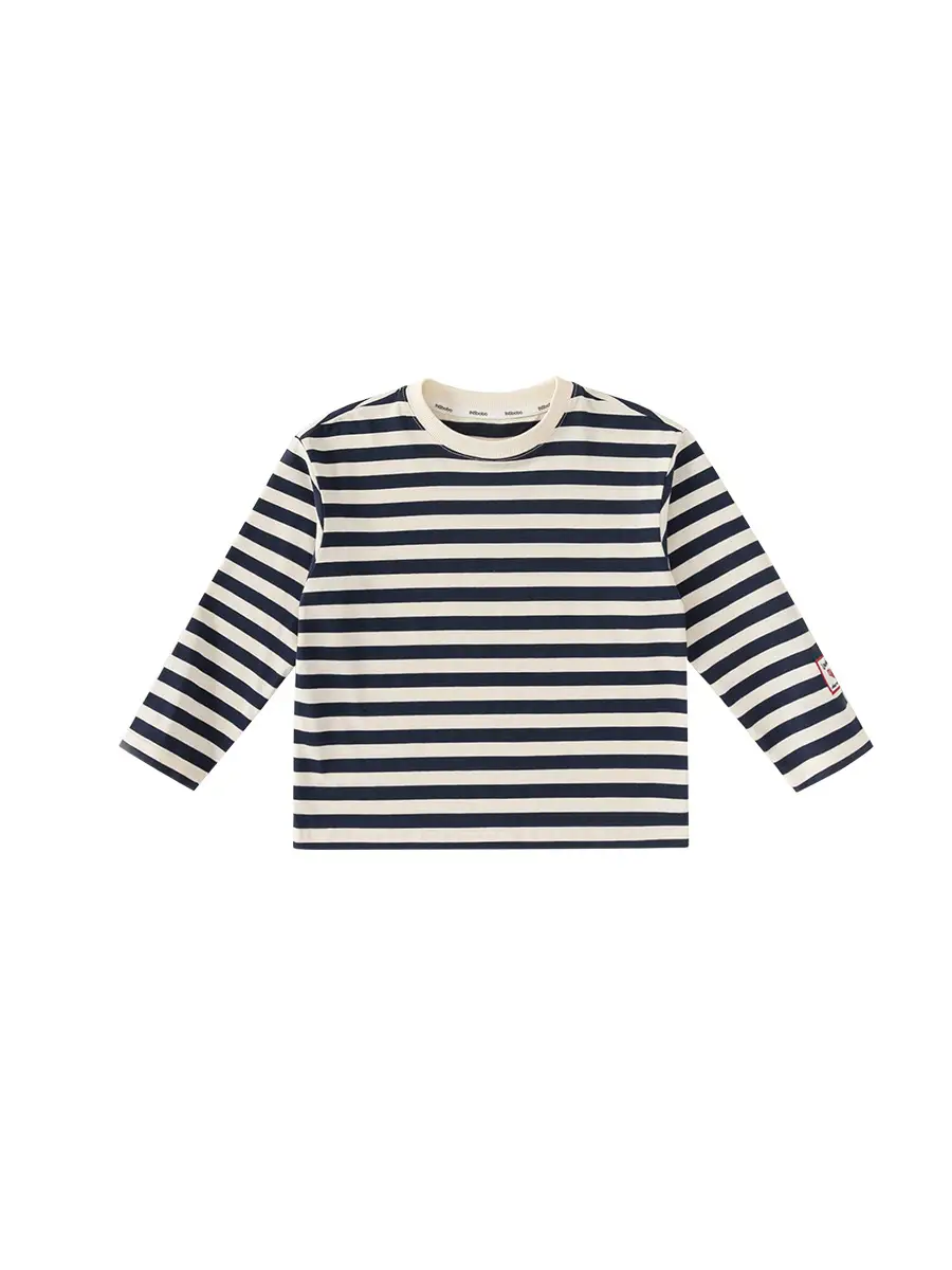 Girls Striped Long Sleeve T-Shirt 2026 - Image 6