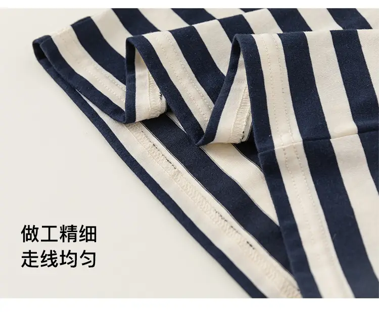 Girls Striped Long Sleeve T-Shirt 2026 — feature 11