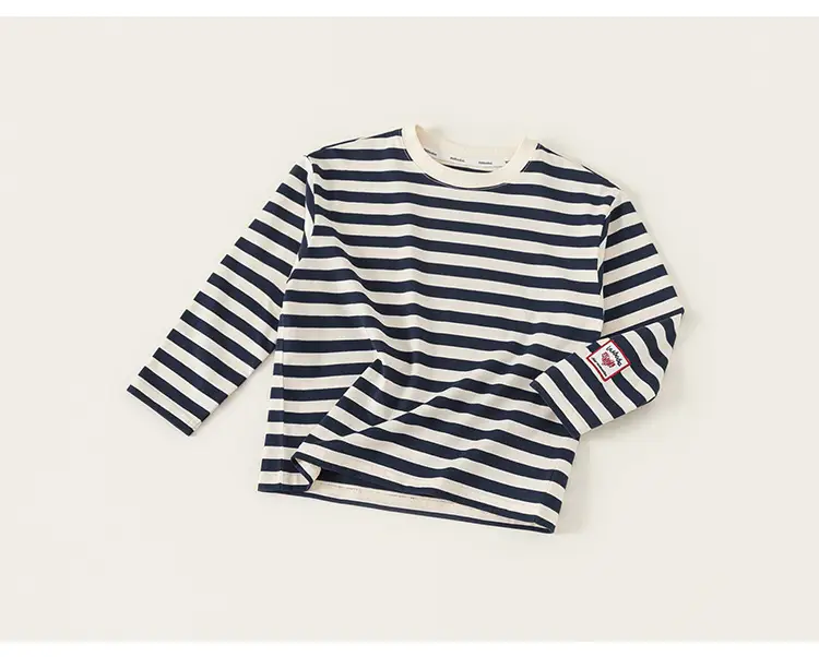 Girls Striped Long Sleeve T-Shirt 2026 — feature 16