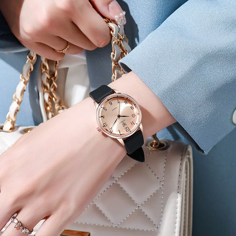 Women's Pink Silicone Watch with Digital Display - Image 9