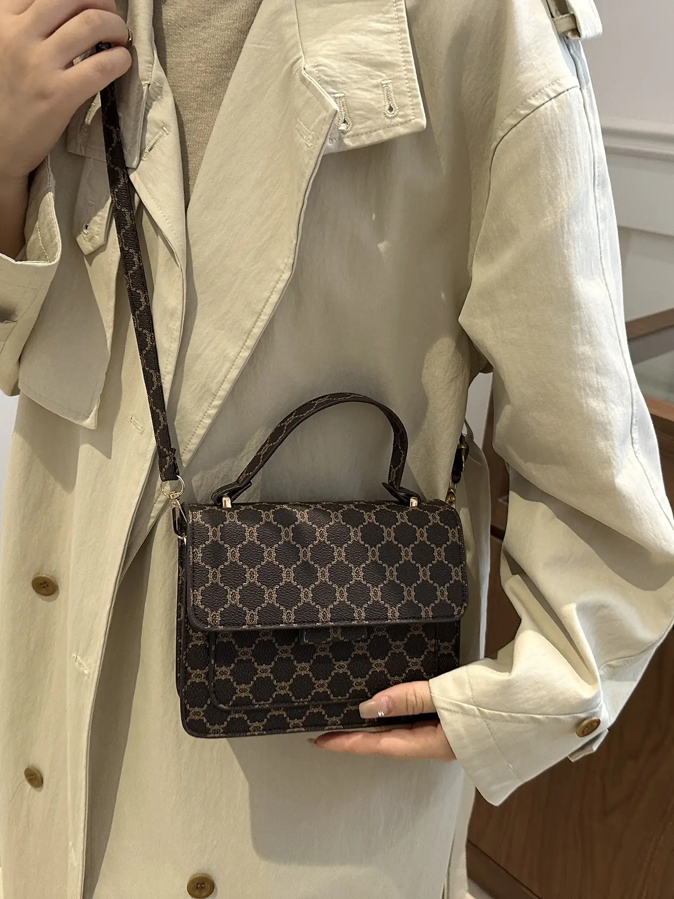 Retro GG Handbag Casual 2024 - Image 6