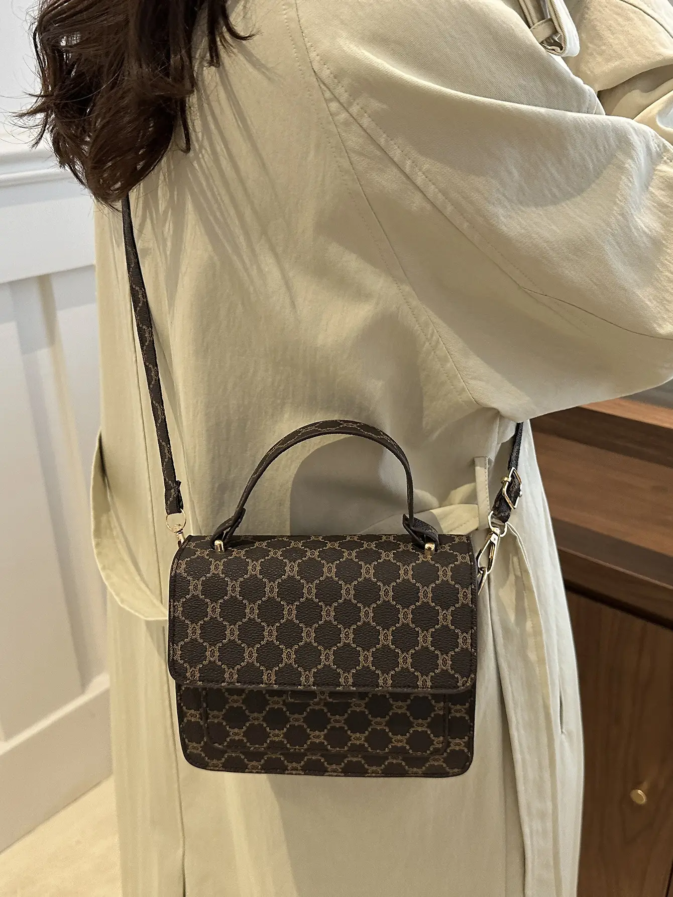 Retro GG Handbag Casual 2024 - Image 7