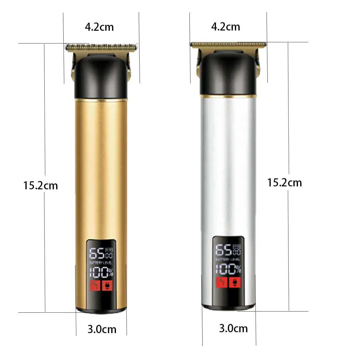 Rechargeable Electric Hair Cutter with Oil Head Angle — feature 9