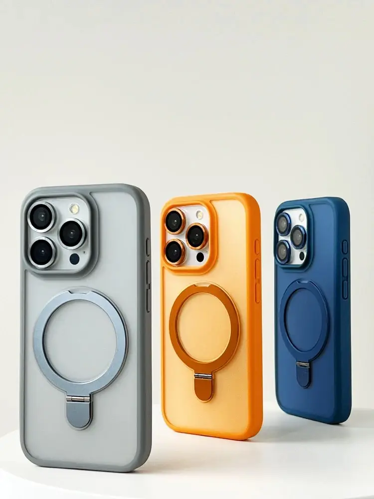 Magnetic Phone Case for iPhone 17 with Lens Film Protection — feature 2