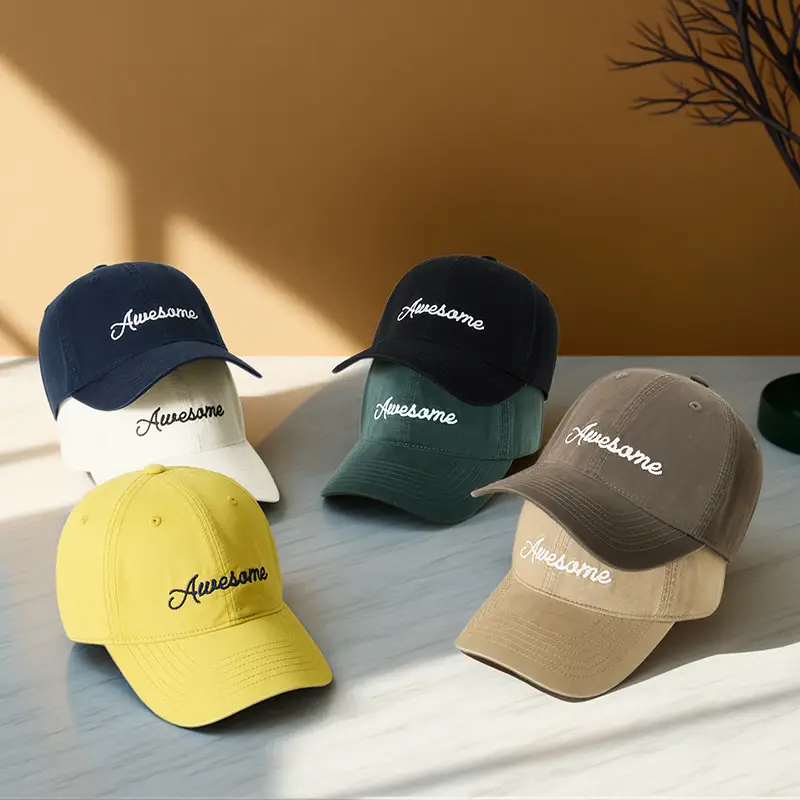 2025 Cotton Peaked Hats Literary Retro Face Revealing - Image 10